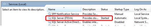 SQL Server for iTEVA Started.jpg